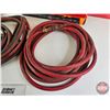 Image 2 : Road Side Safety Combo : Road Flares, Truck Mount Sign Holder, Booster Cables, Air Hose & Power Cabl