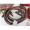 Image 5 : Road Side Safety Combo : Road Flares, Truck Mount Sign Holder, Booster Cables, Air Hose & Power Cabl