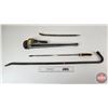 Image 1 : PTA 24" Aluminum Pipe Wrench, Crow Bars (2) & Powerfist 24" Screwdriver
