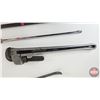 Image 6 : PTA 24" Aluminum Pipe Wrench, Crow Bars (2) & Powerfist 24" Screwdriver