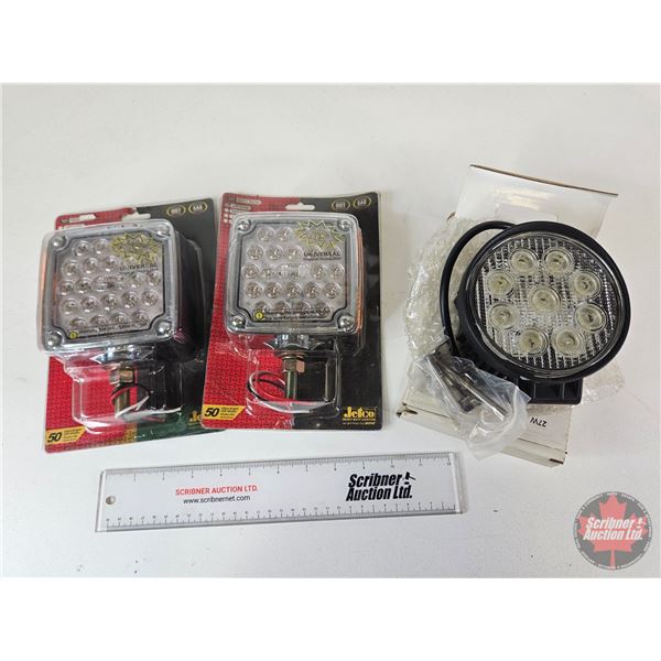 Square & Round LED Lights