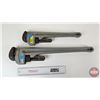 Image 1 : Ridgid Aluminum Pipe Wrenches (2) : 18" & 24"