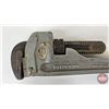 Image 6 : Ridgid Aluminum Pipe Wrenches (2) : 18" & 24"