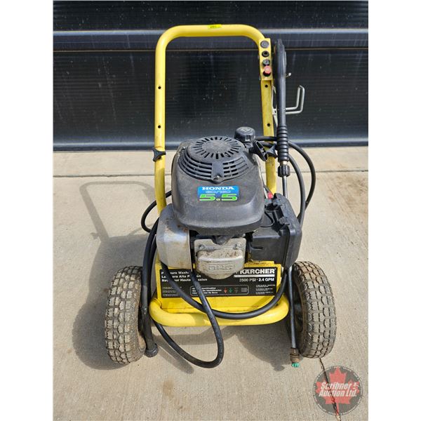 Karcher Model G 2500PH Pressure Washer (2500PSI) w/Honda GCV160 Motor (5.5hp)