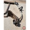Image 4 : Long Handled Tools (4) : Shovels (2), Rake & Husqvarna 26 LC Weed Trimmer