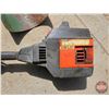 Image 7 : Long Handled Tools (4) : Shovels (2), Rake & Husqvarna 26 LC Weed Trimmer
