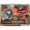 Image 2 : Assortment of Tools including Hammer, Wrenches, Brushes, Files, Tape Measure, etc