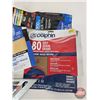 Image 5 : Assortment of Carpentry Tools including Sand Paper, Hammer, Screw Drivers, etc