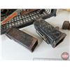 Image 2 : Combo : Manual Boat Trailer Winch, Hitch Adaptor Ends, Flashlights (2), Hooks, etc