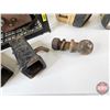 Image 3 : Combo : Manual Boat Trailer Winch, Hitch Adaptor Ends, Flashlights (2), Hooks, etc