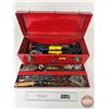 Image 1 : Beach Medal Tool Box w/Contents ~ Including : Pipe Cutter, Rivetter, Wrenches, Test Lights, etc