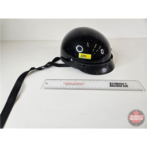 Motorcycle Half Helmet : Size Large