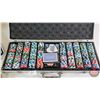 Image 2 : Large Variety of Poker Chips in Carry Cases (2)