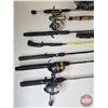 Image 2 : Various Fishing Rods/Reels & Fishing Net (Various Conditions)