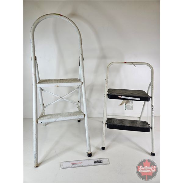 (2) Step Ladders (Tallest Measures: 40"H)
