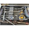 Image 5 : Stanley Counter Top Tool Box w/Contents Including : Picture Hanging Kit, Multipurpose Crimping Tool