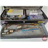 Image 6 : Stanley Counter Top Tool Box w/Contents Including : Picture Hanging Kit, Multipurpose Crimping Tool