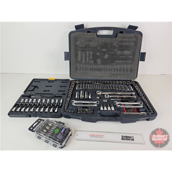 Mastercraft Socket Sets (2) & Drill Set