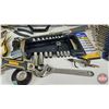 Image 5 : Large Plastic Tool Tote w/Contents Including : Performance Tool Set, Crimper Tool Set, Combination W