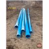 Image 1 : THIS ITEM LOCATED IN EDGERTON, AB : PVC Pipe (5) : Two Sizes