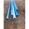 Image 2 : THIS ITEM LOCATED IN EDGERTON, AB : PVC Pipe (5) : Two Sizes