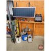 Image 1 : Electric Fencing Combo Including :   Gallagher S17 Solar Energizer - Solar Panel - Super Hornet Fen