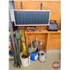 Image 2 : Electric Fencing Combo Including :   Gallagher S17 Solar Energizer - Solar Panel - Super Hornet Fen