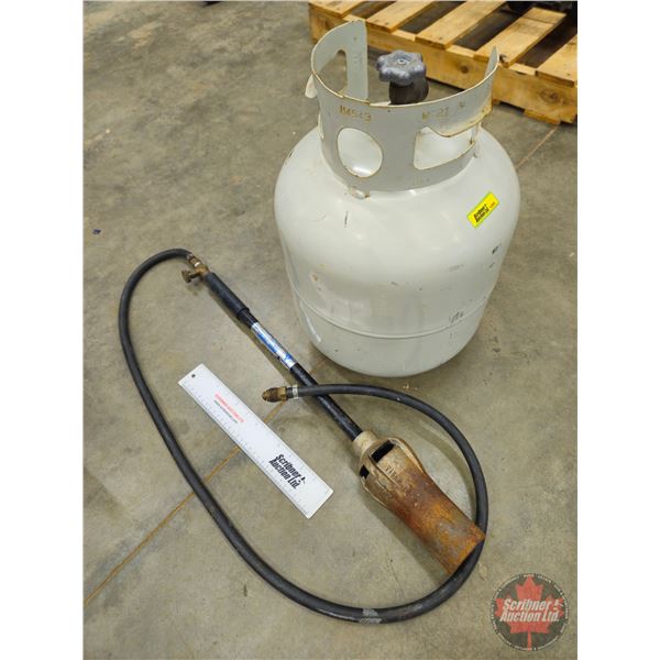 Tiger Torch w/Propane Tank (Empty)