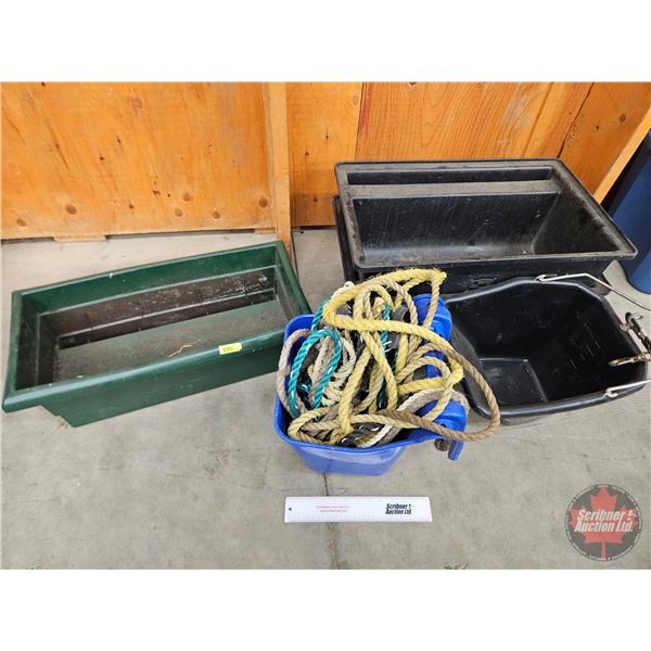 Feed Troughs (5) & Leads