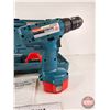 Image 4 : Makita 14.4V Drill w/Carry Case, Batteries (2) & Charger c/w Miter Box