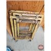 Image 5 : Variety of Metal Stands, Ramps, Saw Horses, Tank Float, Submersible Pump (12V), etc