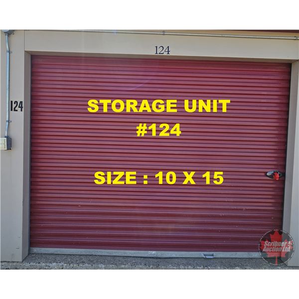STORAGE UNIT #124 : SIZE 10X15 (LOCATION: 617 - 1st Avenue, Wainwright, AB, Canada)