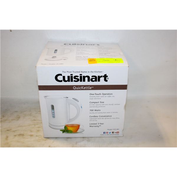 CUISINART QUICK KETTLE- NEW IN BOX