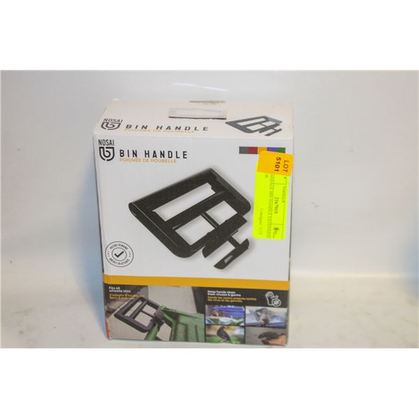 GARBAGE BIN HANDLE EXTENSION FOR