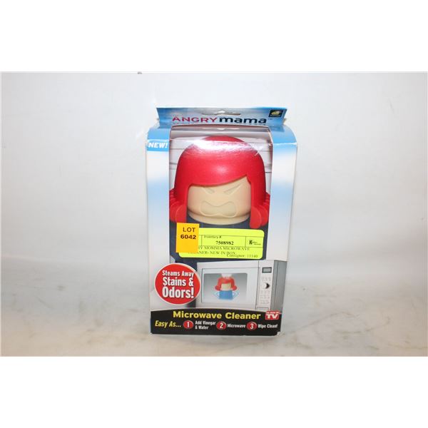 ANGRY MOMMA MICROWAVE CLEANER- NEW IN BOX