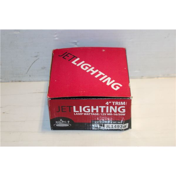 NEW JET 4'' TRIM LAMP WATTAGE