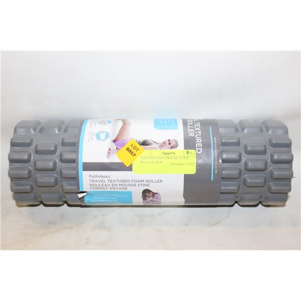PURATHLETICS TRAVEL FOAM ROLLER- NEW