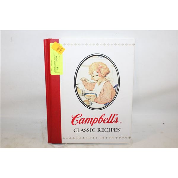 CAMPBELLS CLASSIC RECIPE BOOK- NEW