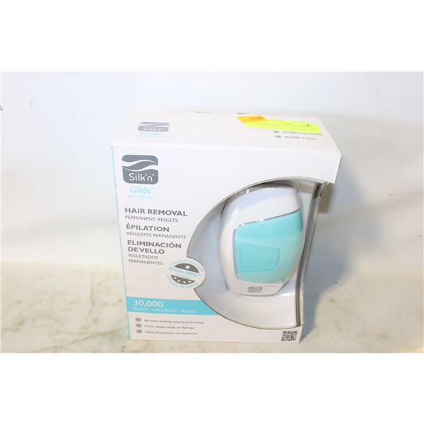 NEW SILK N GLIDE HAIR REMOVAL DEVICE 30K PULSE