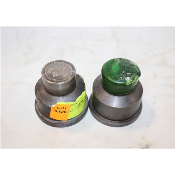 ONE CUT, ONE UNCUT DIES