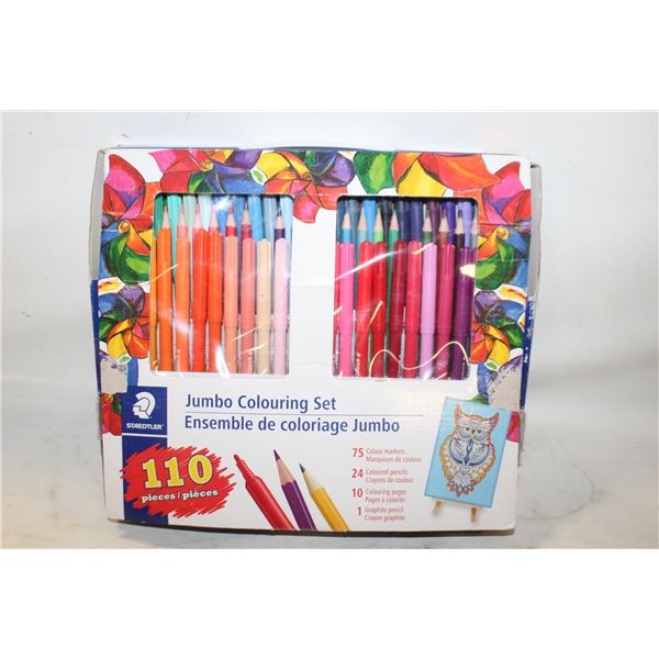 JUMBO COLOURING SET