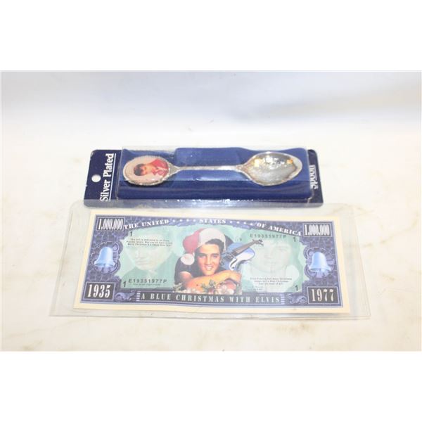 ELIVS PRESLEY NOVELTY $1M DOLLAR BILL SOUVENIR &