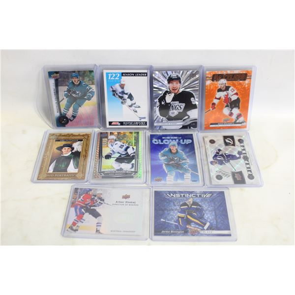 10X REFRACTORS HOCKEY CARD LOT MACKLIN CELEBRINI