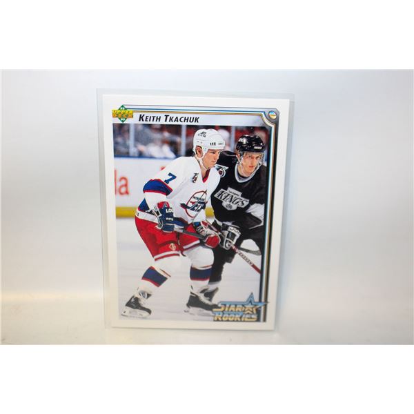KEITH TKACHUK STAR ROOKIES 419 UPPER DECK