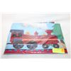 Image 1 : 2 FABRIC PANELS - CARTOON TRAINS THEME