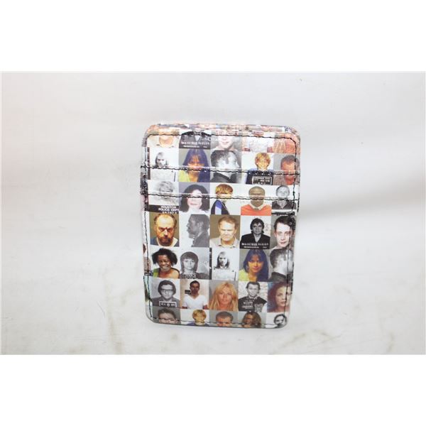 WALLET FEATURING A COLLAGE OF VARIOUS