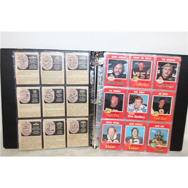 1971 CANADIAN FOOTBALL LEAGUE (CFL)