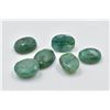 Image 1 : #338-NATURAL GREEN EMERALD GEMSTONES 42.00CT