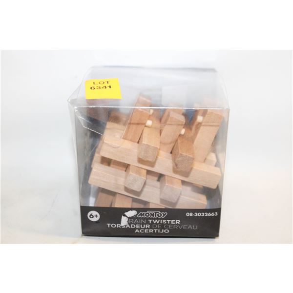 WOODEN CUBE PUZZLE