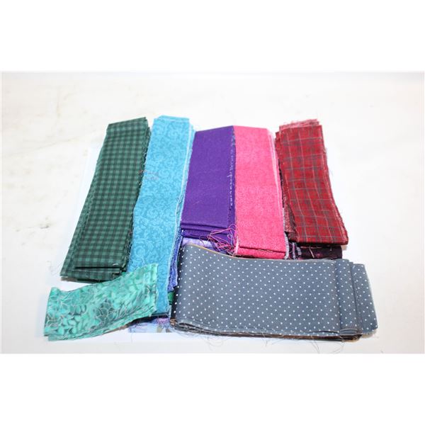 FABRIC STRIPS FOR QUILTING & SEWING